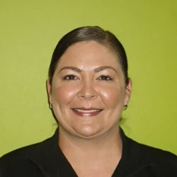 April, an orthodontic assistant at Dann Orthodontics, is pictured